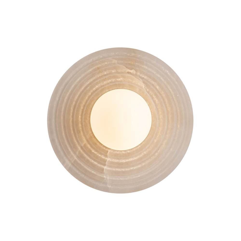 Alora Lighting Dahlia 6-in Urban Bronze/alabaster Led Wall/vanity