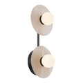 Alora Lighting Dahlia 14-in Urban Bronze/alabaster Led Wall/vanity