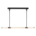 Alora Lighting LP348148UBFR-UNV Urban Bronze,Frosted Ribbed Glass Edwin 48-in Urban Bronze/frosted Ribbed Glass Led Linear Pendant Image 1