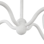 Alora Lighting CH558427AWOP Antique White,Opal Glass Effie 27-in Antique White/opal Glass Socket Chandelier Image 3