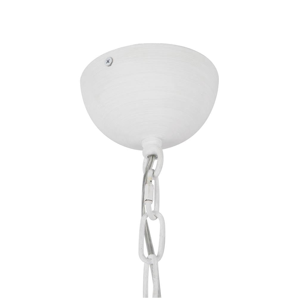 Alora Lighting CH558427AWOP Antique White,Opal Glass Effie 27-in Antique White/opal Glass Socket Chandelier Image 2