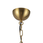 Alora Lighting CH558427BGOP Brushed Gold,Opal Glass Effie 27-in Brushed Gold/opal Glass Socket Chandelier Image 2