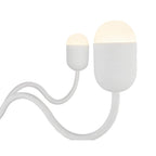 Alora Lighting CH558439AWOP Antique White,Opal Glass Effie 39-in Antique White/opal Glass Socket Chandelier Image 5