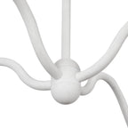 Alora Lighting CH558439AWOP Antique White,Opal Glass Effie 39-in Antique White/opal Glass Socket Chandelier Image 4
