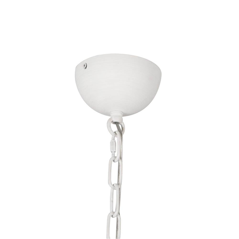 Alora Lighting CH558439AWOP Antique White,Opal Glass Effie 39-in Antique White/opal Glass Socket Chandelier Image 3