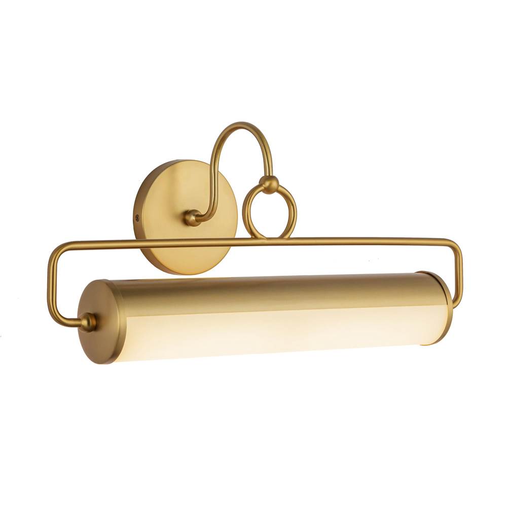 Alora Lighting Ellen 21-in Brushed Gold Led Wall/picture Light