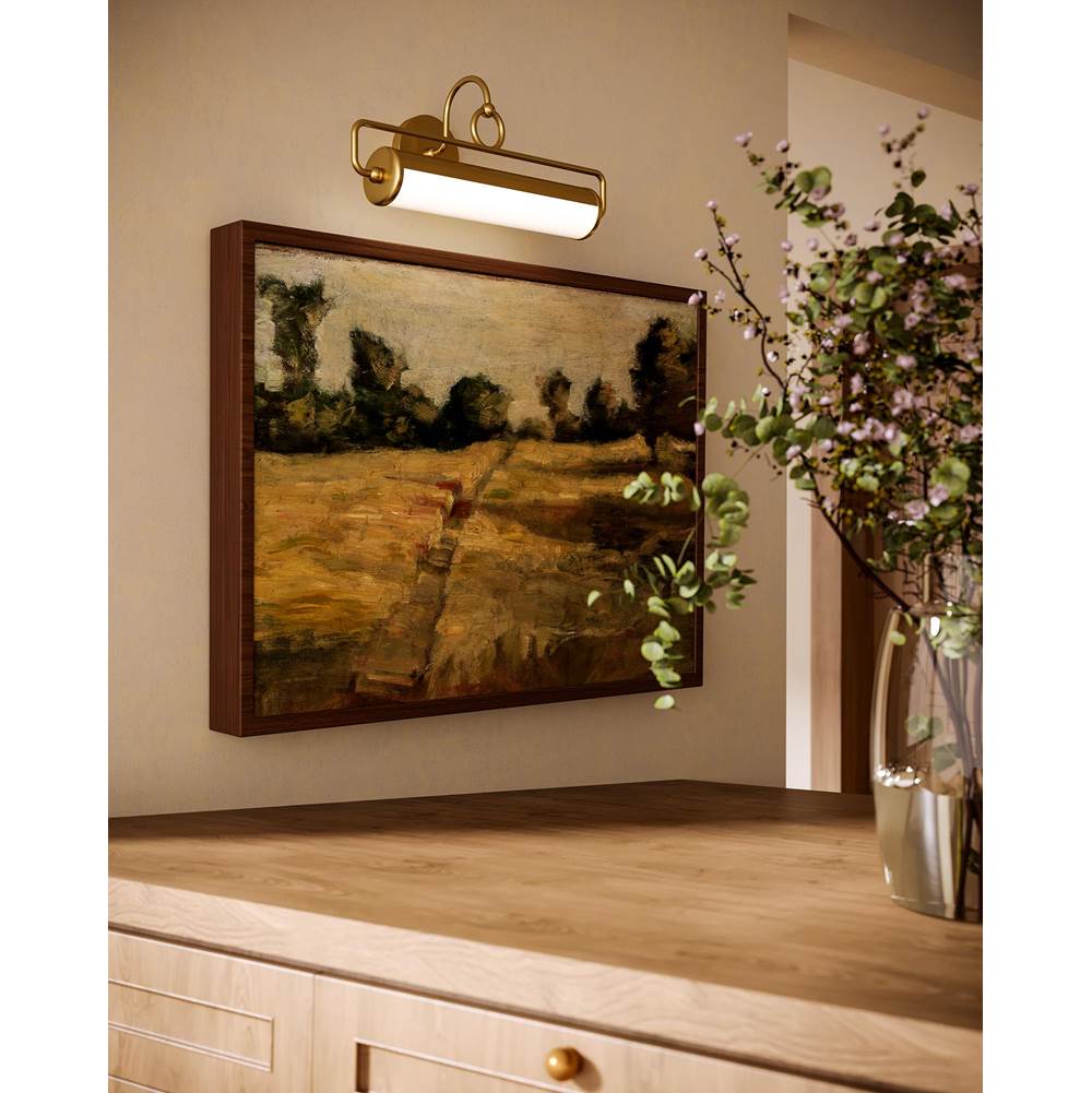 Alora Lighting PL447120BG Brushed Gold Ellen 21-in Brushed Gold Led Wall/picture Light Image 2