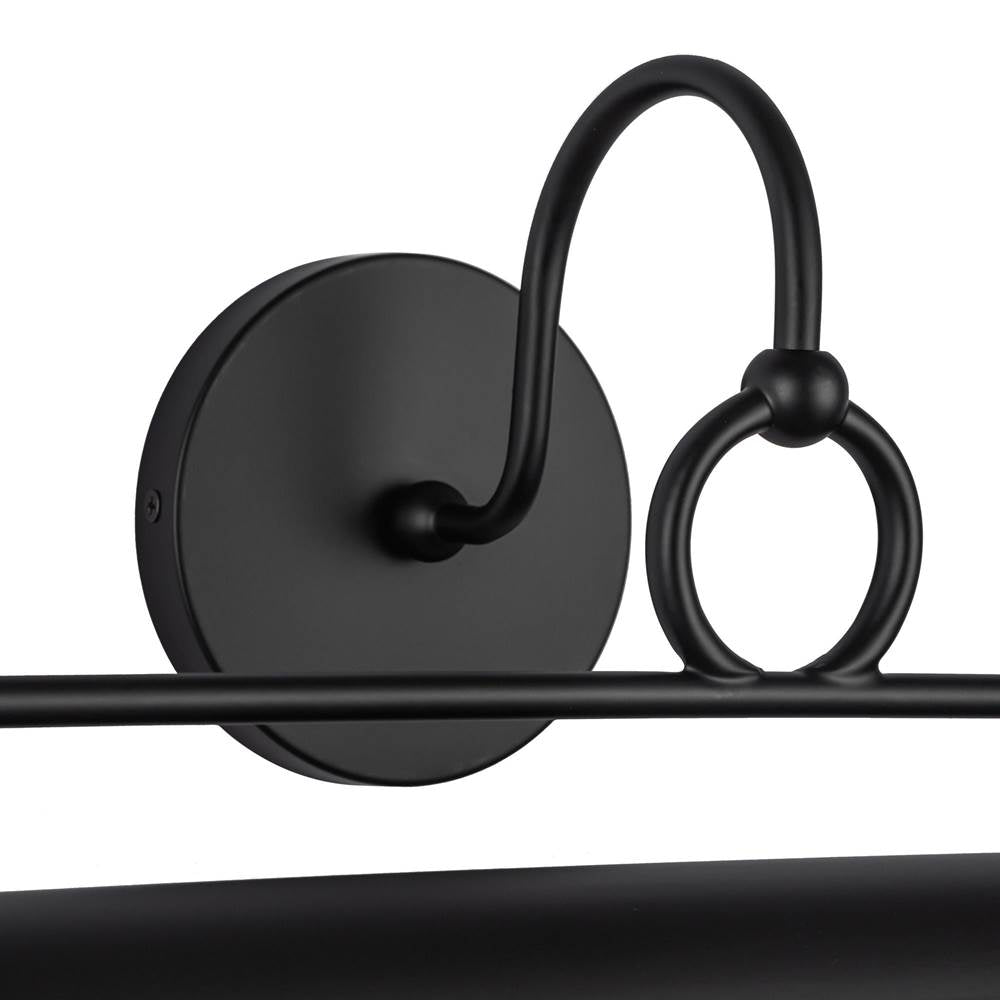 Alora Lighting PL447120MB Matte Black Ellen 21-in Matte Black Led Wall/picture Light Image 3