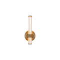 Alora Lighting WV509012BG-UNV Brushed Gold Elsie 12-in Brushed Gold Led Wall/vanity Light Image 1