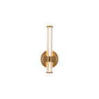 Alora Lighting WV509012BG-UNV Brushed Gold Elsie 12-in Brushed Gold Led Wall/vanity Light Image 1