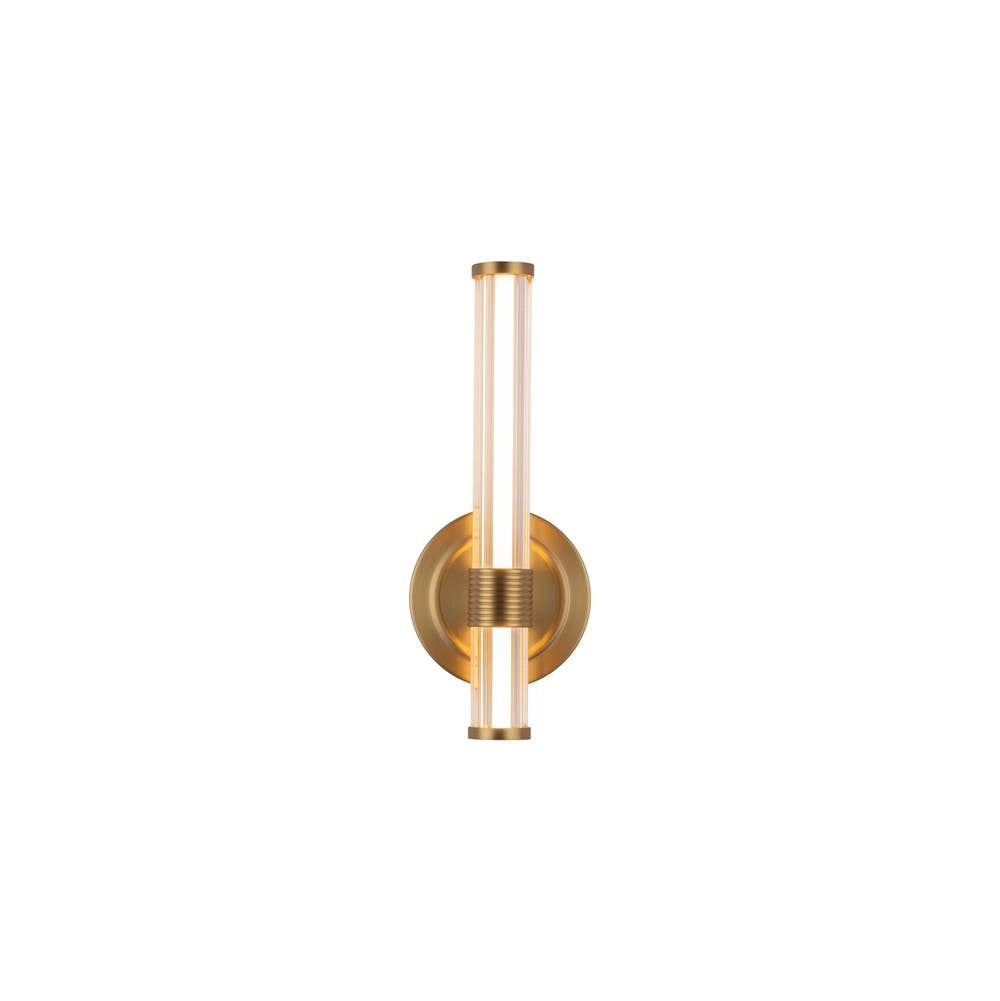 Alora Lighting WV509012BG-UNV Brushed Gold Elsie 12-in Brushed Gold Led Wall/vanity Light Image 1