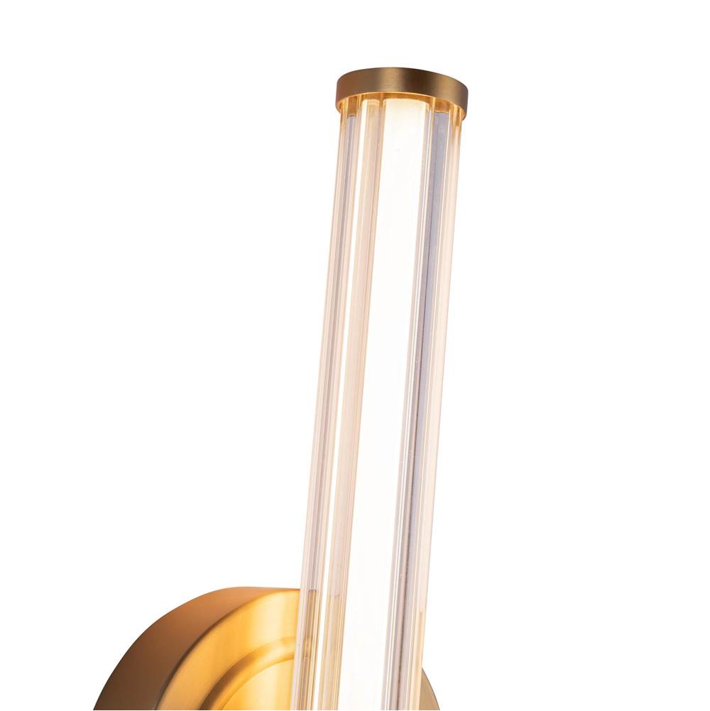 Alora Lighting WV509012BG-UNV Brushed Gold Elsie 12-in Brushed Gold Led Wall/vanity Light Image 3