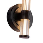 Alora Lighting WV509012MB-UNV Matte Black Elsie 12-in Matte Black Led Wall/vanity Light Image 2