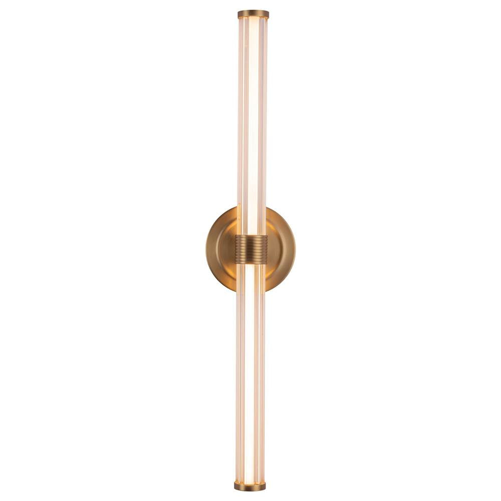 Alora Lighting WV509024BG-UNV Brushed Gold Elsie 24-in Brushed Gold Led Wall/vanity Light Image 1