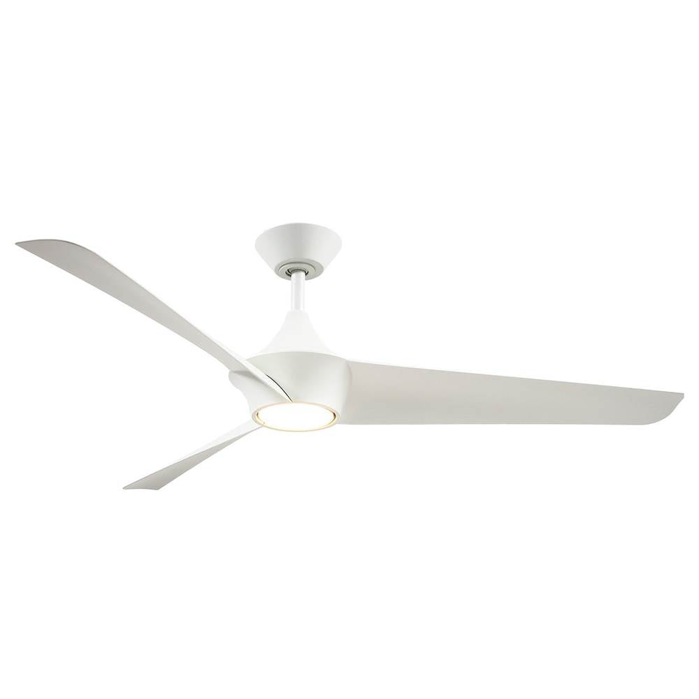 Alora Lighting Emiko 56-in Matte Black Led Fans