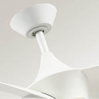 Alora Lighting CF523056WH White Emiko 56-in White Led Fans Image 2