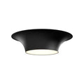 Alora Lighting Emiko 16-in Brushed Gold 2 Lights Flush Mount