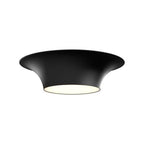 Alora Lighting Emiko 16-in Brushed Gold 2 Lights Flush Mount