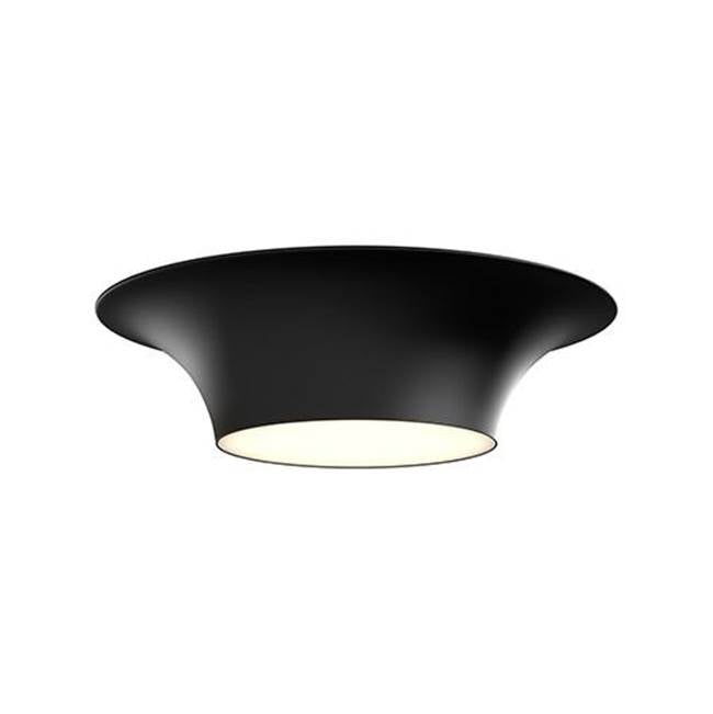 Alora Lighting Emiko 16-in Brushed Gold 2 Lights Flush Mount