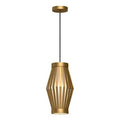 Alora Lighting Hana 9-in Aged Gold/opal Matte Glass 1 Light Pendant