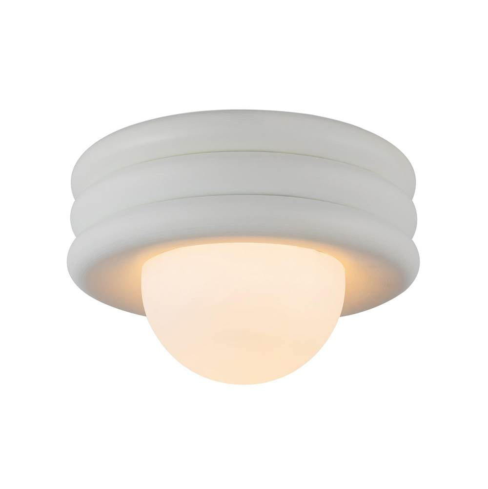 Alora Lighting SF426012AW Antique White Harvey 12-in Antique White Socket Semi-flush Mount Image 1