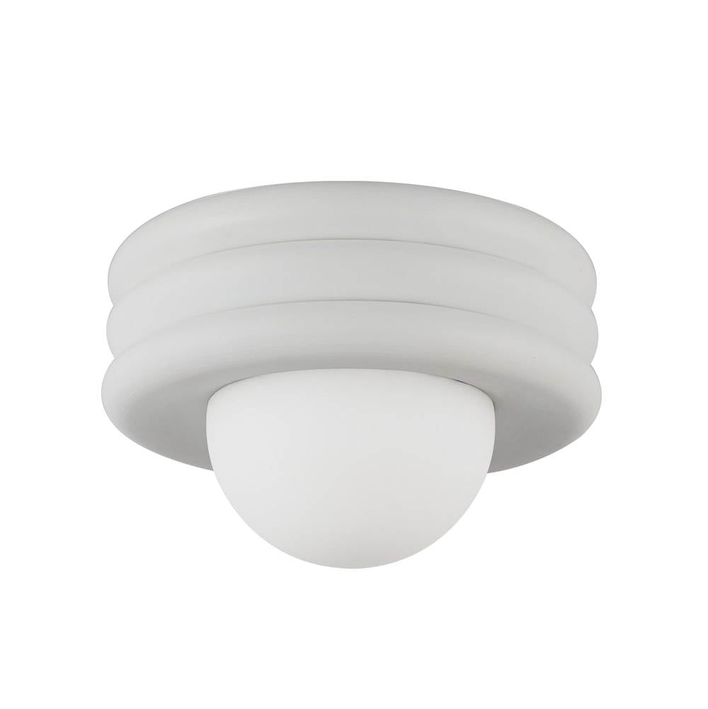 Alora Lighting SF426012AW Antique White Harvey 12-in Antique White Socket Semi-flush Mount Image 4