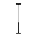 Alora Lighting PD418006MB-UNV Matte Black Issa 6-in Matte Black Led Pendant Image 1