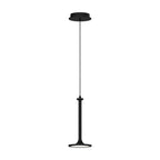 Alora Lighting PD418006MB-UNV Matte Black Issa 6-in Matte Black Led Pendant Image 1