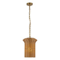 Alora Lighting PD641011BG Brushed Gold Kai 11-in Brushed Gold Socket Pendant Image 1
