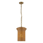 Alora Lighting PD641011BG Brushed Gold Kai 11-in Brushed Gold Socket Pendant Image 1