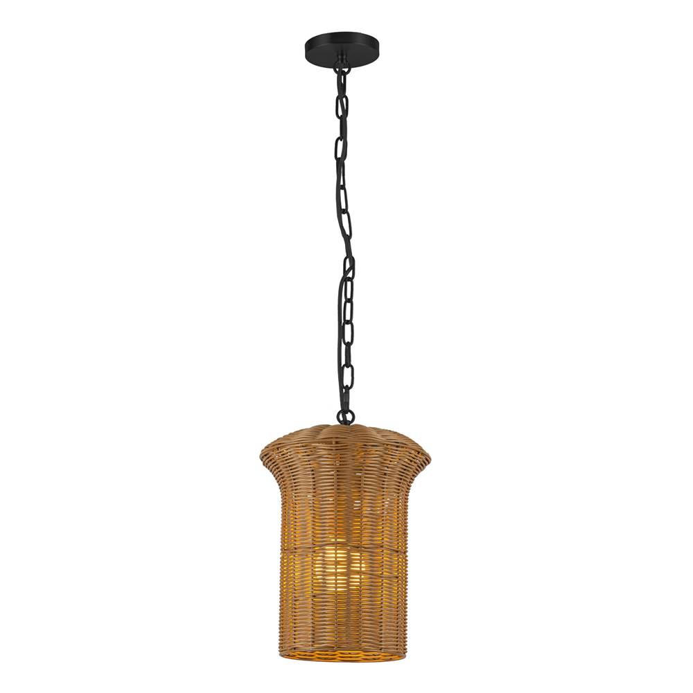 Alora Lighting Kai 11-in Brushed Gold Socket Pendant