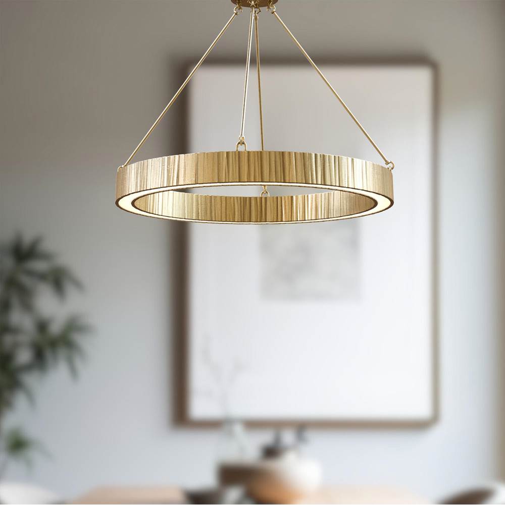 Alora Lighting Kensington 30-in Urban Bronze Led Pendant