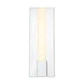 Alora Lighting Kismet 14-in Polished Nickel/alabaster Led Wall/vanity