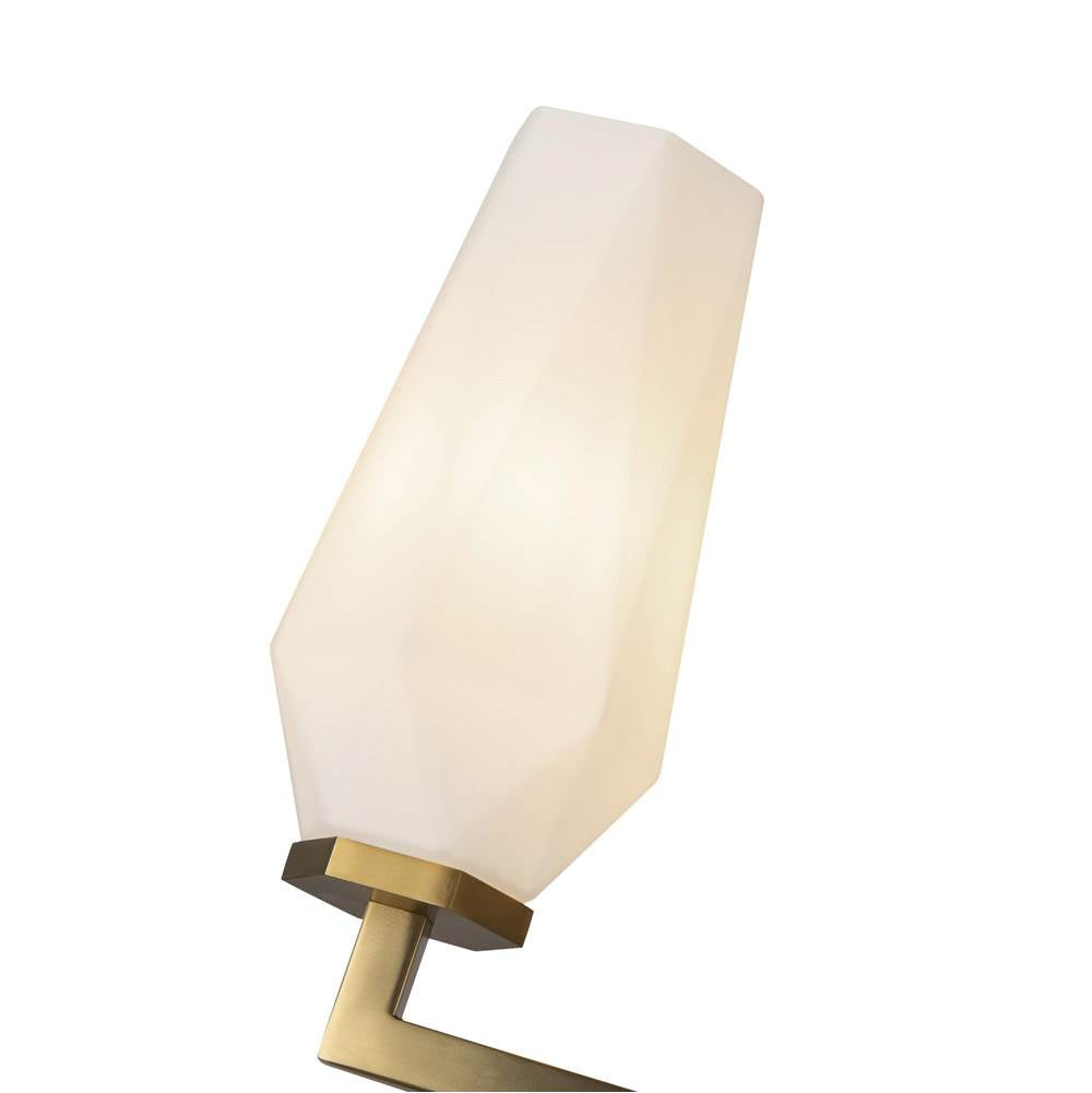 Alora Lighting CH424135BGOP Brushed Gold,Opal Glass Krysta 35-in Brushed Gold/opal Glass 6 Lights Chandelier Image 2