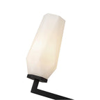 Alora Lighting CH424135MBOP Matte Black,Opal Glass Krysta 35-in Matte Black/opal Glass 6 Lights Chandelier Image 3