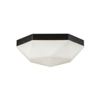 Alora Lighting Krysta 12-in Brushed Gold/opal Glass 2 Lights Flush Mount