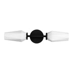 Alora Lighting Krysta 20-in Brushed Gold/opal Glass 2 Lights Wall Vanity