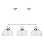Alora Lighting Lancaster 55-in Chrome 3 Lights Linear Pendant
