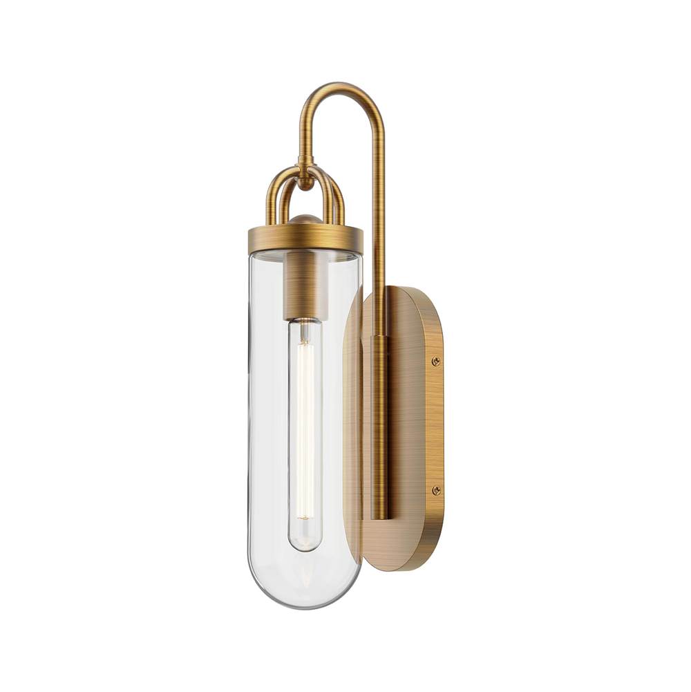 Alora Lighting Lancaster 5-in Aged Gold 1 Light Wall/vanity