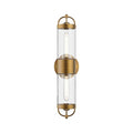 Alora Lighting WV461102AG Aged Gold Lancaster 5-in Aged Gold 2 Lights Wall/vanity Image 1