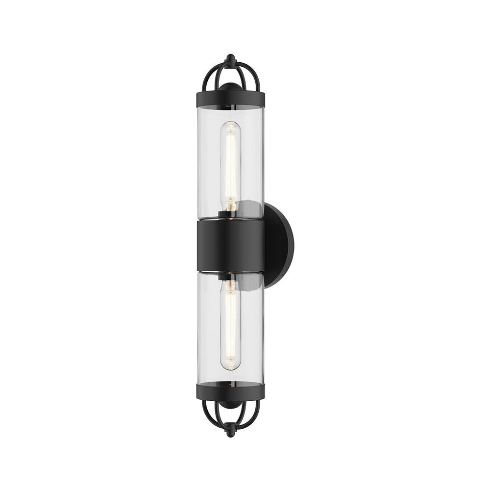 Alora Lighting Lancaster 5-in Aged Gold 2 Lights Wall/vanity