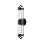 Alora Lighting Lancaster 5-in Aged Gold 2 Lights Wall/vanity