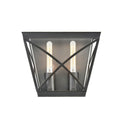 Alora Lighting Lattice Urban Bronze 2 Lights Wall/vanity