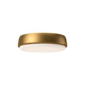Alora Lighting Laval 9-in Aged Gold Led Flush Mount