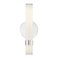 Alora Lighting Madison 14-in Polished Nickel/glossy Opal Led Wall/vanity
