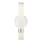 Alora Lighting Madison 14-in Polished Nickel/glossy Opal Led Wall/vanity