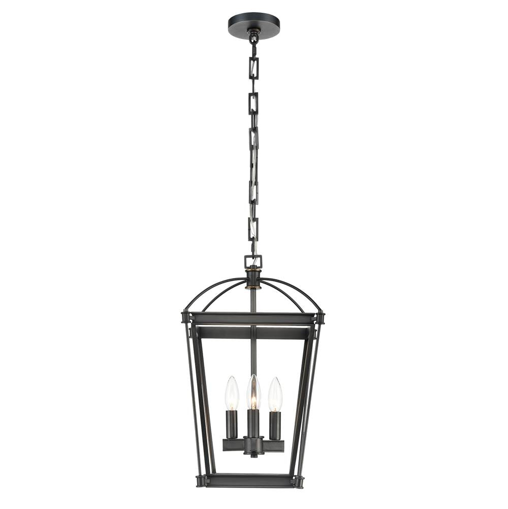 Alora Lighting Manor Urban Bronze 4 Lights Pendant