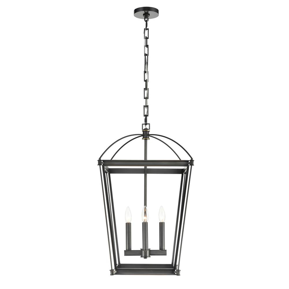 Alora Lighting Manor Urban Bronze 4 Lights Pendant