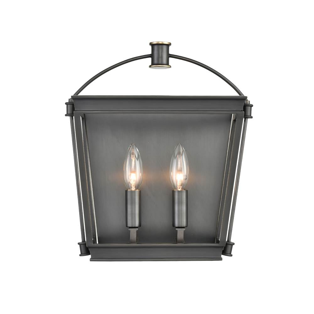 Alora Lighting Manor Urban Bronze 2 Lights Wall/vanity