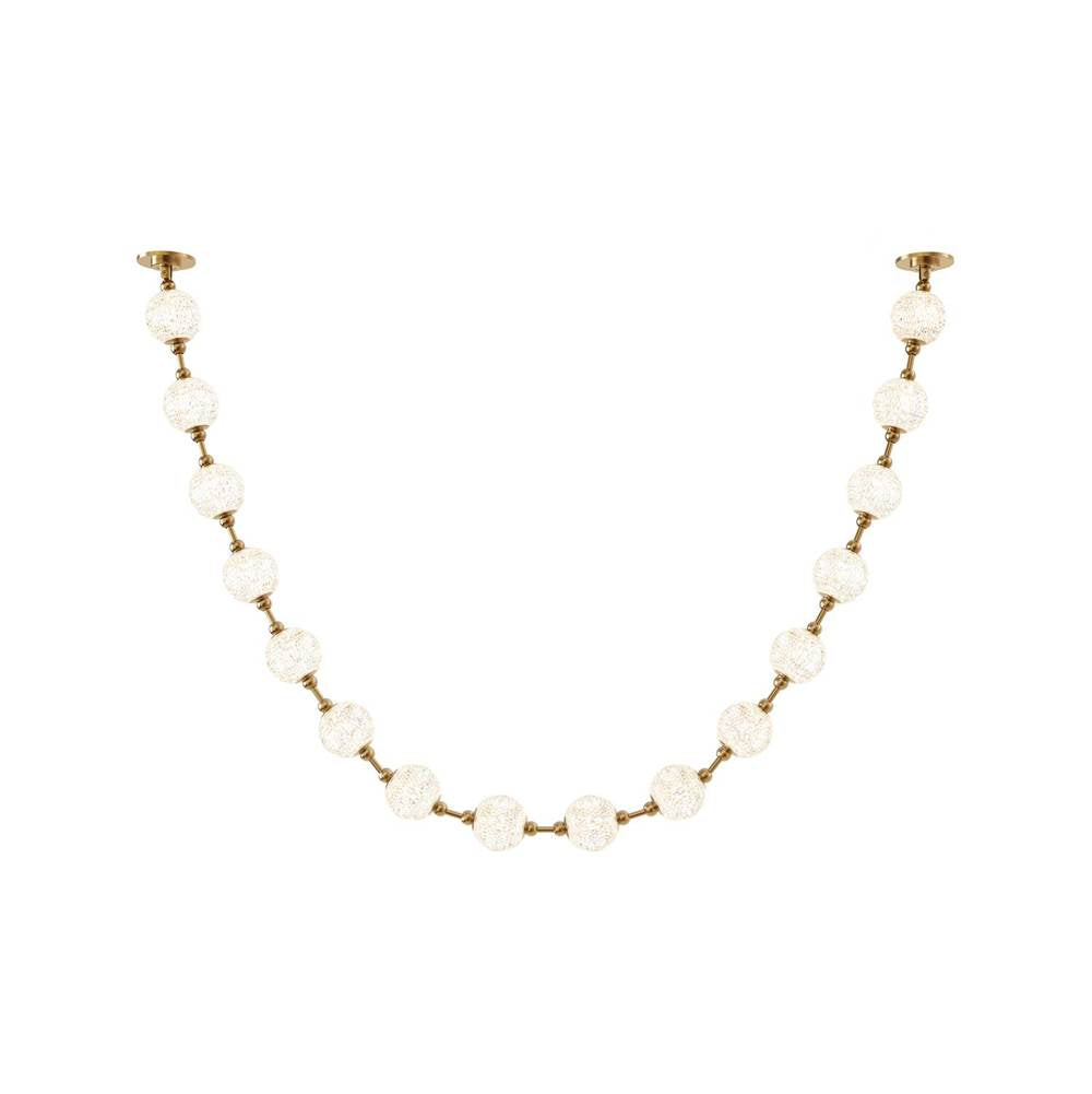 Alora Lighting PD321716NB-RT Natural Brass Marni 16 Head Natural Brass Led Pendant Image 1